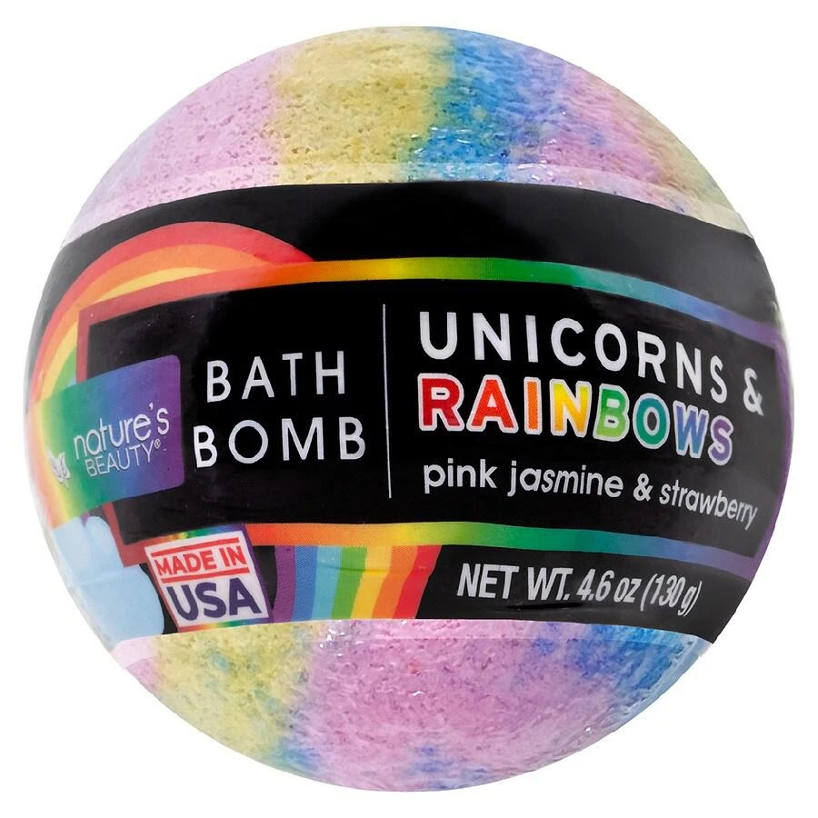 商品Nature's Beauty|Unicorns & Rainbows Bath Bomb,价格¥43,第1张图片