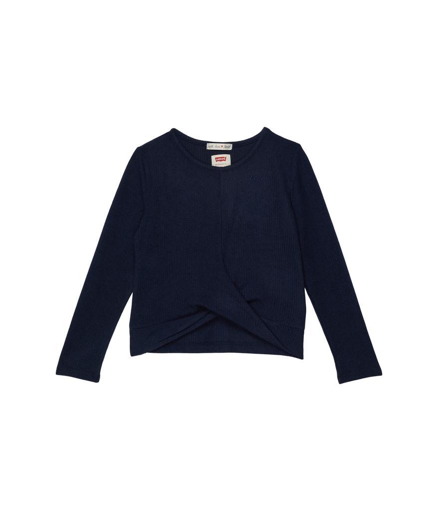 商品Levi's|Super Soft Long Sleeve Front Twist Top (Big Kids),价格¥201,第1张图片