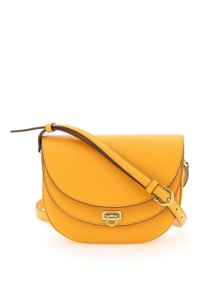 Salvatore ferragamo gancini double flap crossbody bag 商品