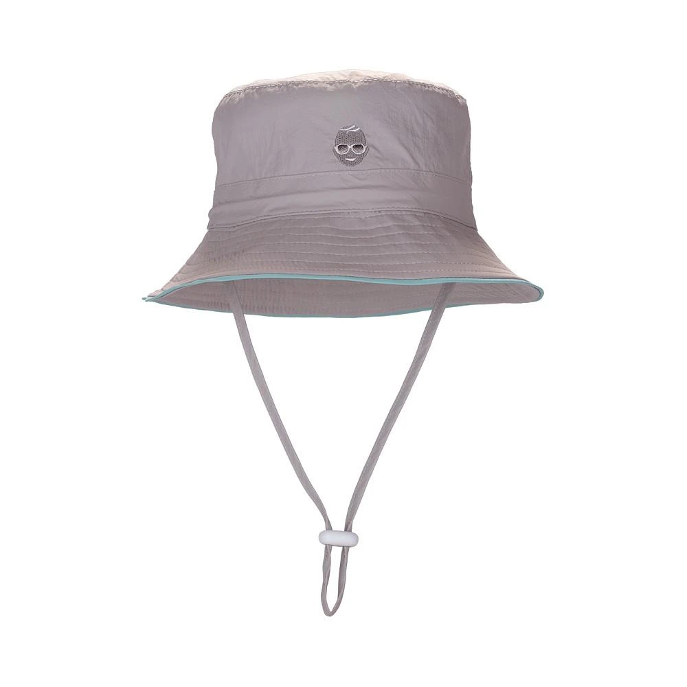 商品Babiators|Grey Sun Hat With Aqua Trim,价格¥195,第1张图片