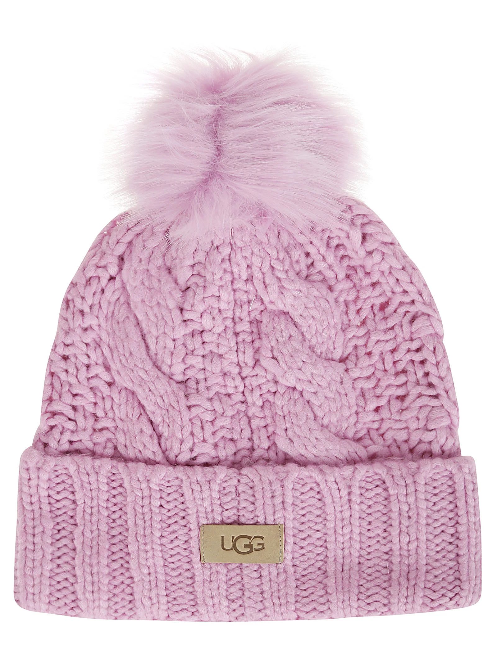 商品UGG|UGG 女士帽子 UGA20061RSQROSE 紫色,价格¥813,第1张图片