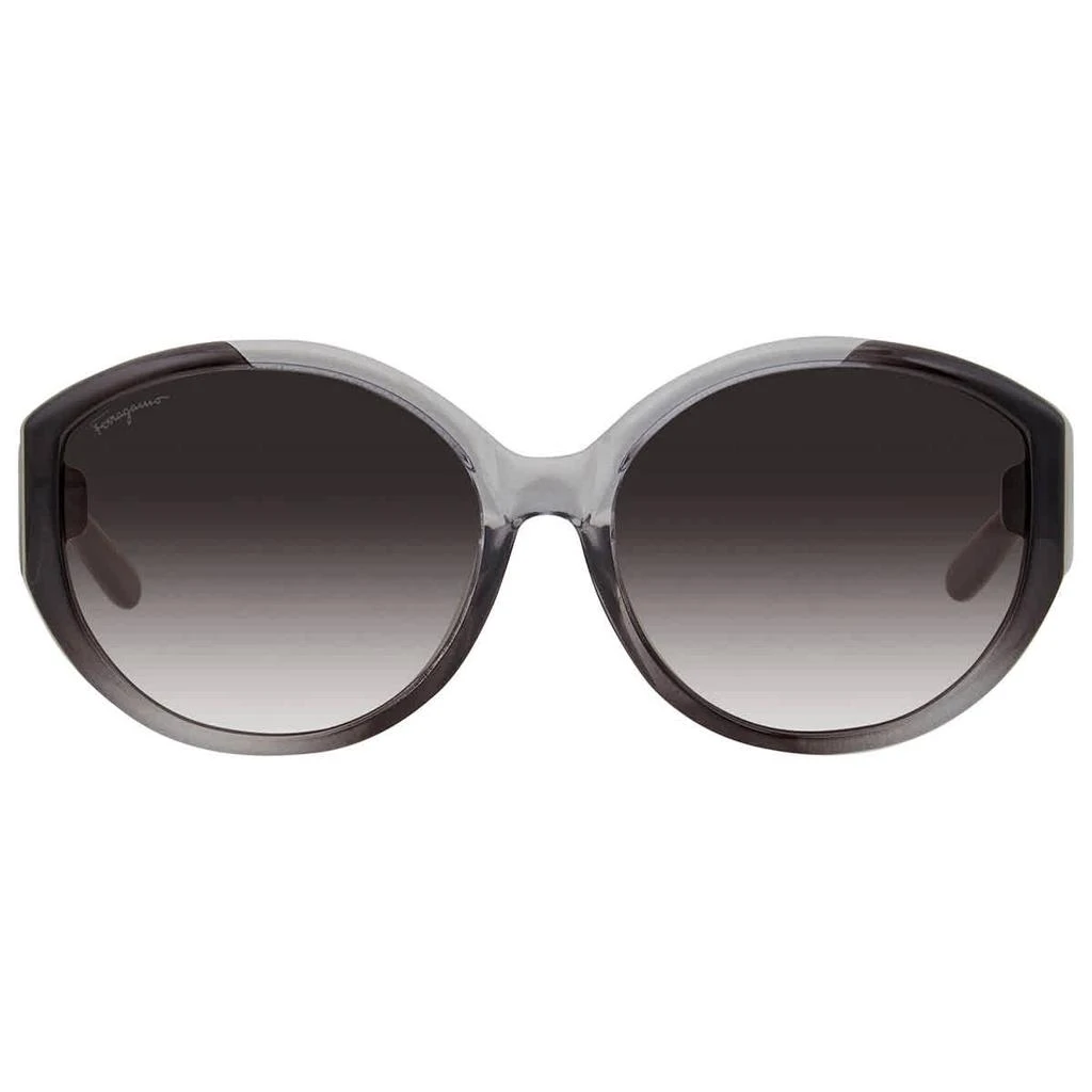 商品Salvatore Ferragamo|Ferragamo Grey Gradient Oval Ladies Sunglasses SF947SA 0075917,价格¥449,第2张图片详细描述
