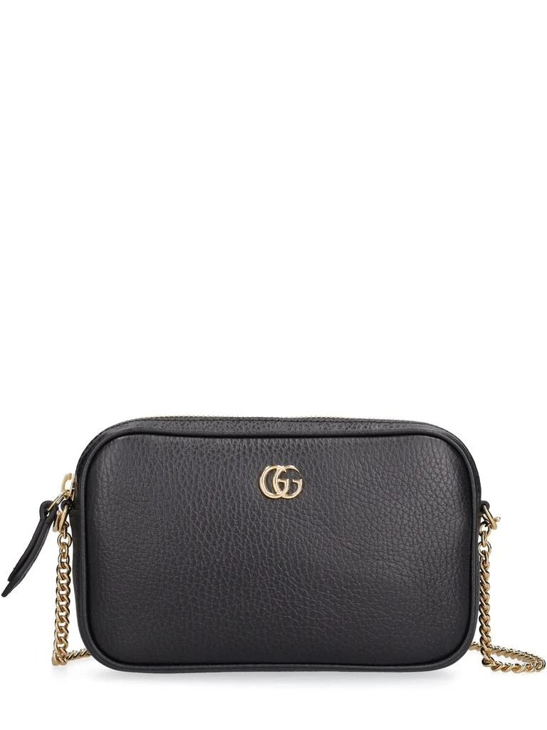 商品Gucci|Mini Gg Marmont Leather Shoulder Bag,价格¥7578,第1张图片