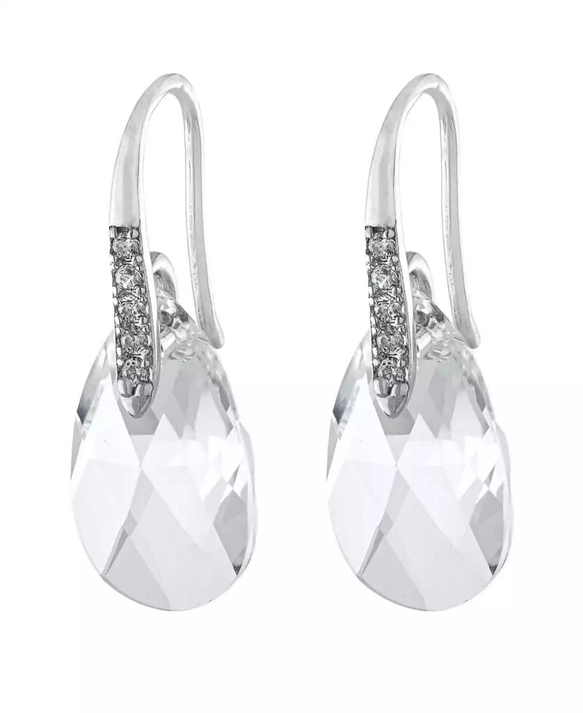 商品Giani Bernini|Fine Crystal and Cubic Zirconia Teardrop Wire Earrings in Sterling Silver,价格¥224,第1张图片