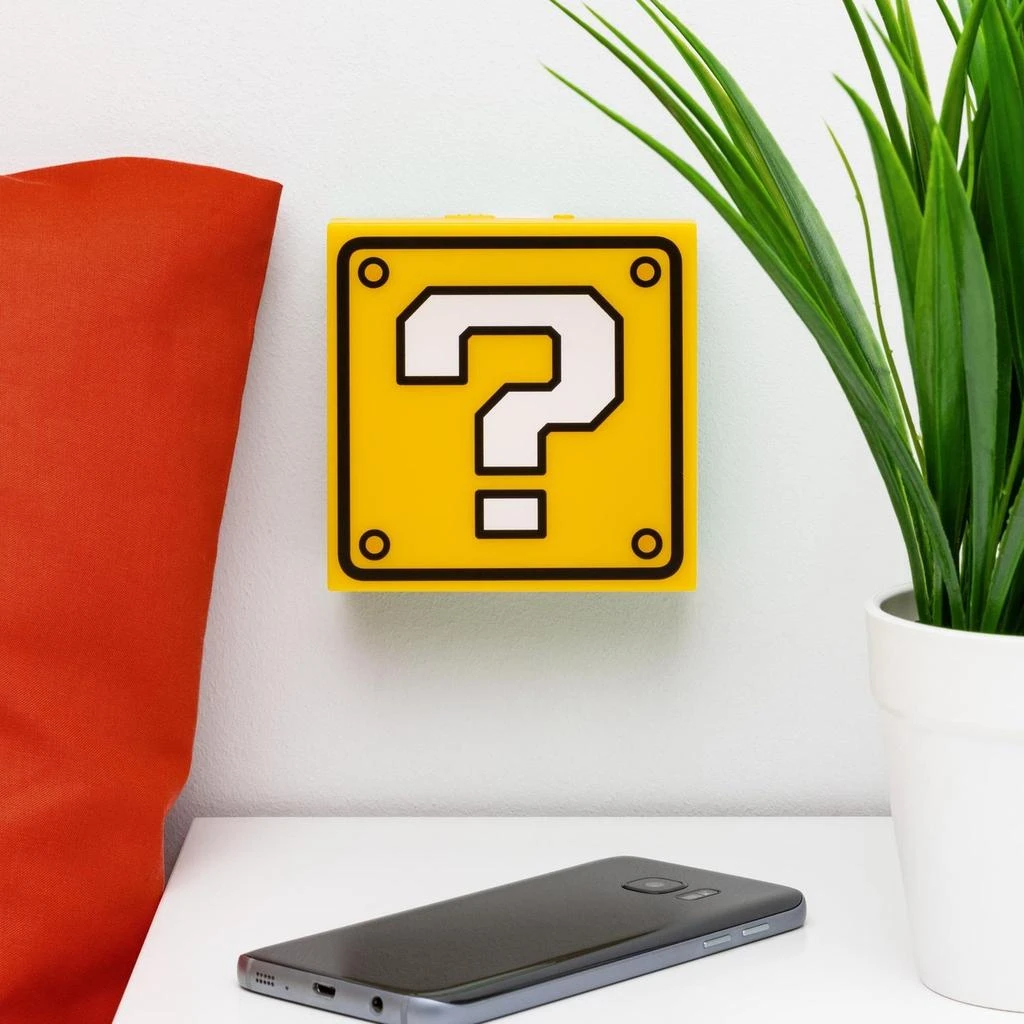 商品Super Mario Nintendo Question Block Night Light,价格¥143,第3张图片详细描述