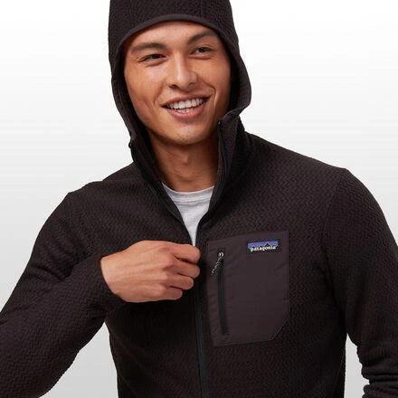 商品Patagonia|R1 Air Full-Zip Hooded Jacket - Men's,价格¥1033,第4张图片详细描述