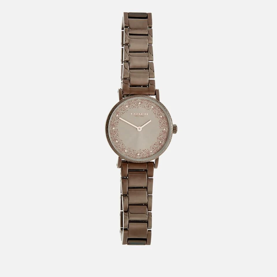 商品Coach|Coach Women's Perry Crystal Sparkle Watch - Silver,价格¥948,第1张图片