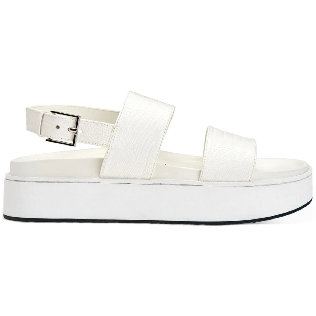 商品Calvin Klein|Calvin Klein Womens Jolie Faux Leather Ankle Strap Slingback Sandals,价格¥244,第2张图片详细描述