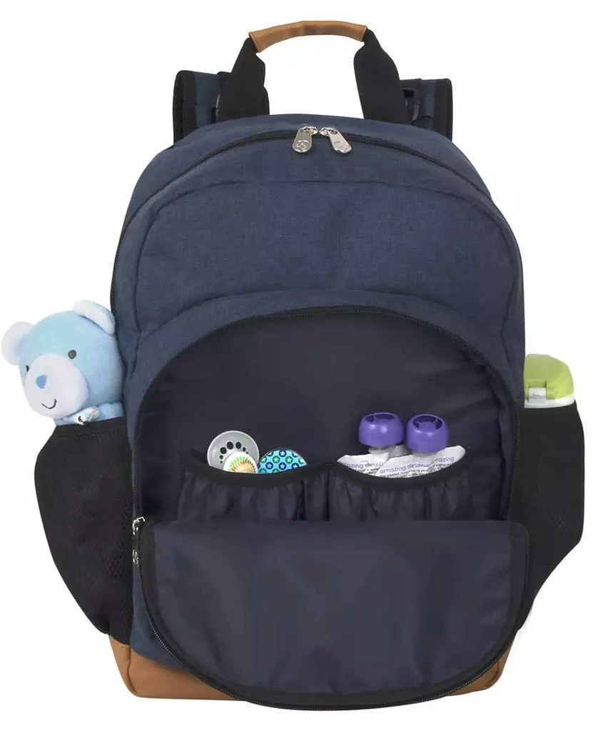 商品Fisher Price|Grayson Denim Diaper Backpack,价格¥225,第4张图片详细描述