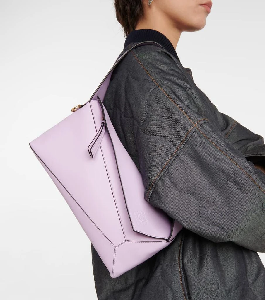 商品Loewe|Puzzle休闲皮革单肩包,价格¥21661,第2张图片详细描述