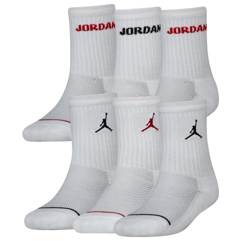 Jordan Legend Crew 6-Pack Socks - Boys' Grade School商品第1张图片规格展示