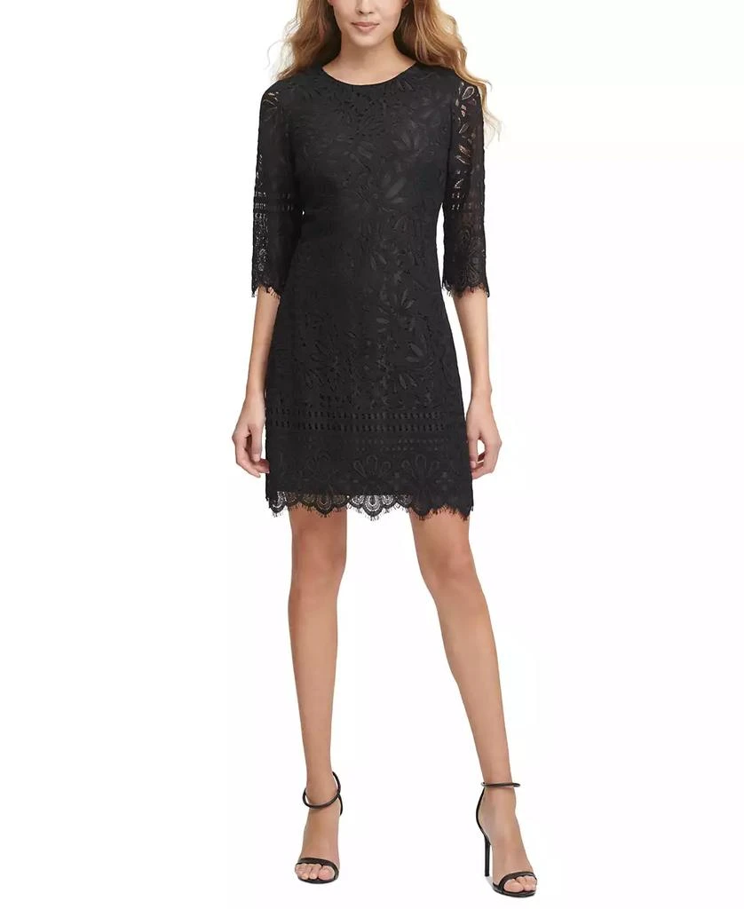 商品Kensie|Lace Sheath Dress,价格¥608,第1张图片