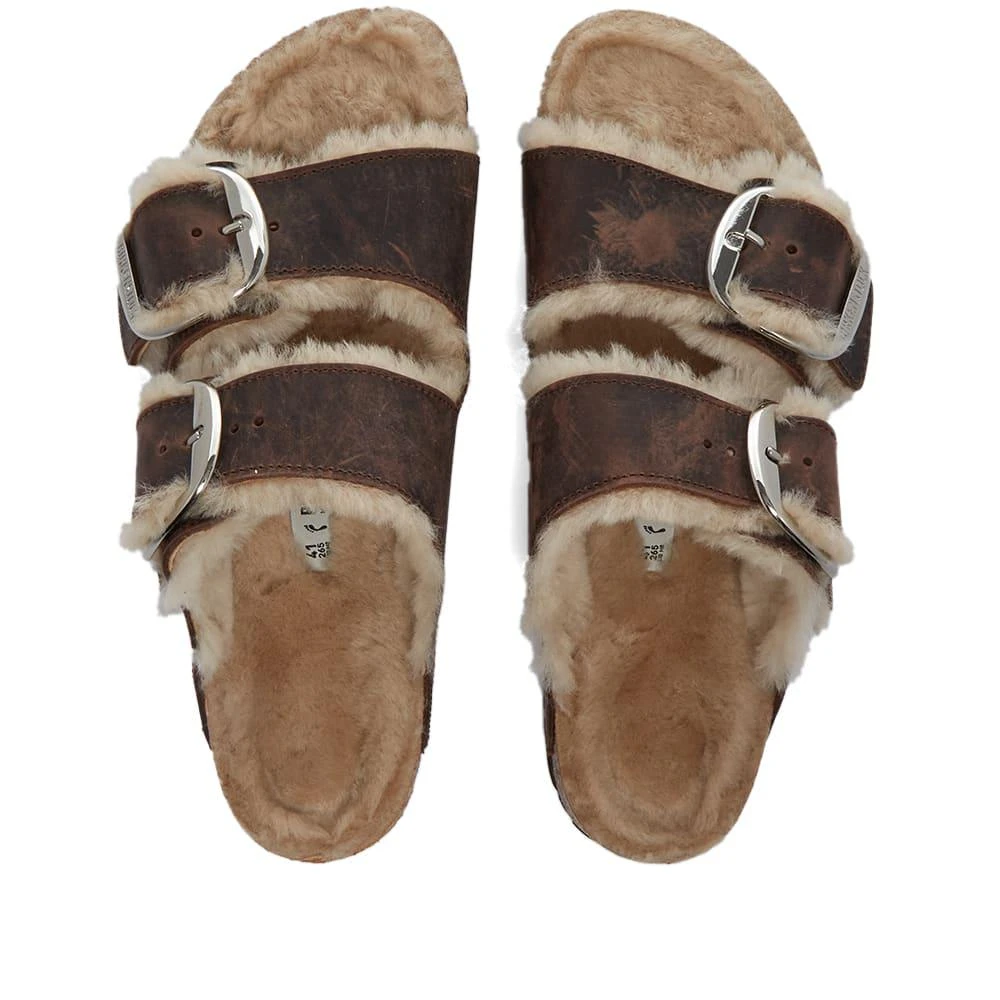 商品Birkenstock|Birkenstock Arizona Big Buckle Shearling,价格¥1184,第5张图片详细描述