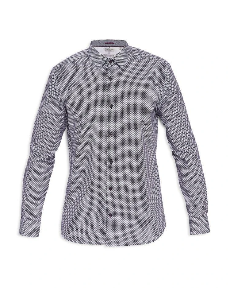 商品Ted Baker London|Ted Baker Kolma Core Regular Fit Button-Down Shirt,价格¥689,第3张图片详细描述
