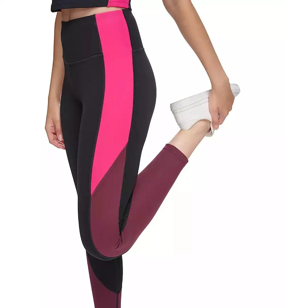 商品Calvin Klein|Women's Colorblock High-Waisted 7/8 Leggings,价格¥159,第3张图片详细描述