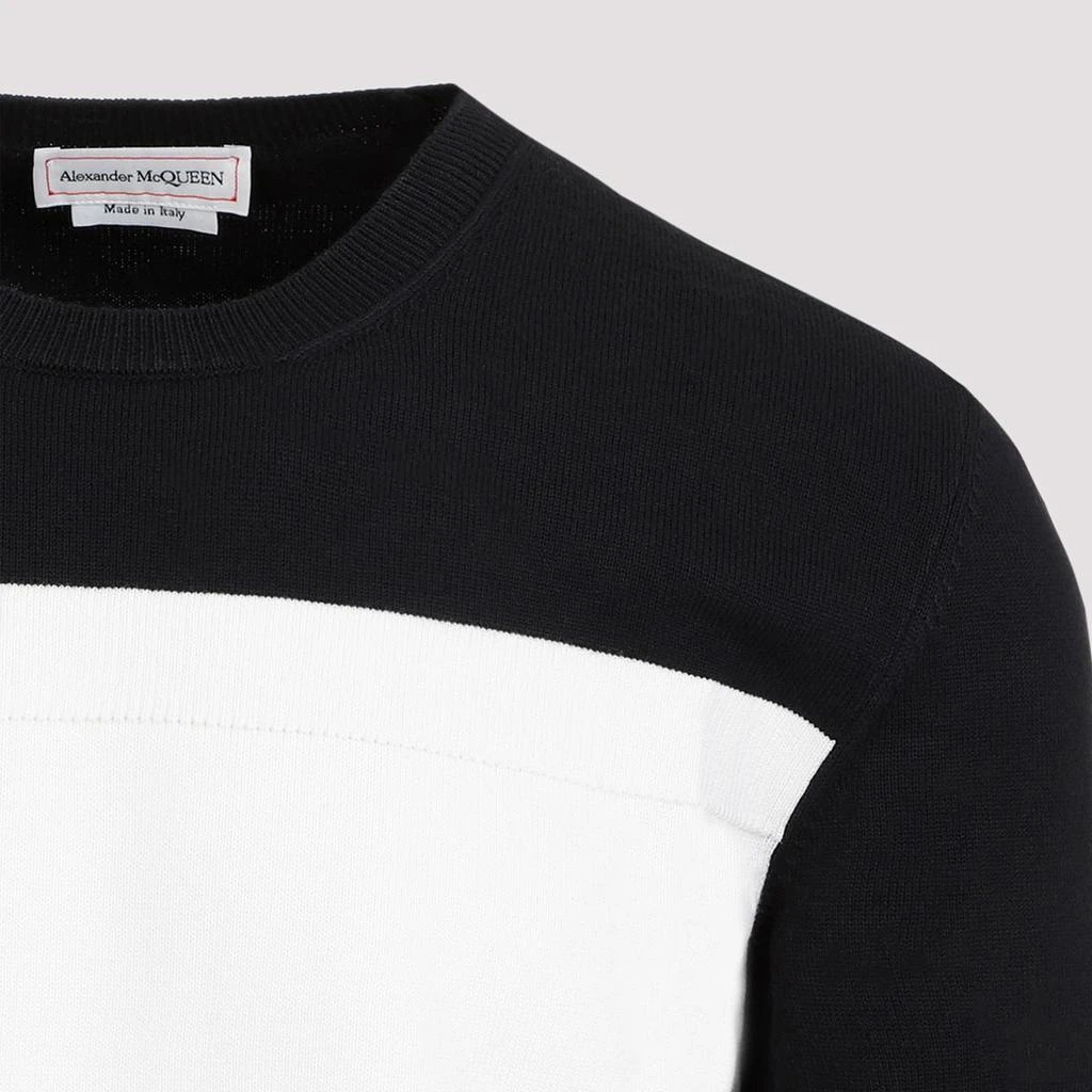 商品Alexander McQueen|ALEXANDER MCQUEEN  COTTON PULLOVER SWEATER,价格¥5532,第4张图片�详细描述