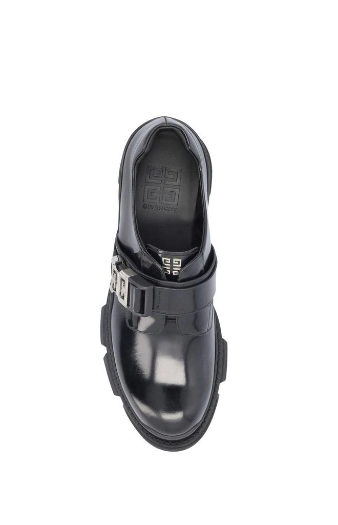 商品Givenchy|Givenchy 4g Clip Buckle Derby Shoes,价格¥7178,第4张图片详细描述