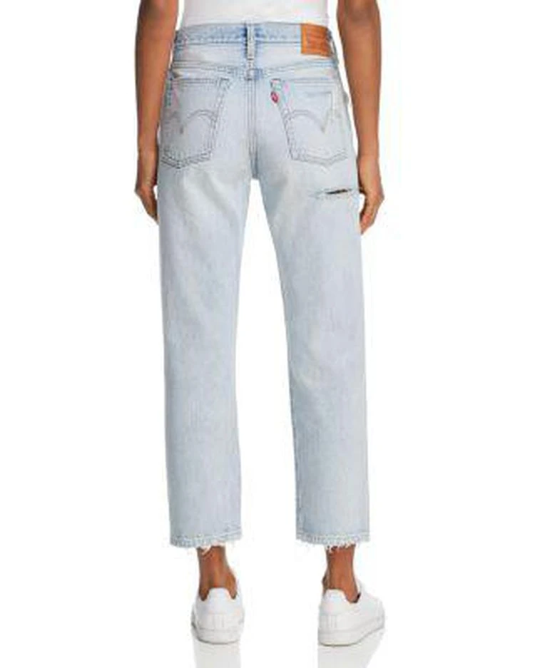 商品Levi's|Wedgie Straight Jeans in Mass Destruction,价格¥343,第2张图片详细描述