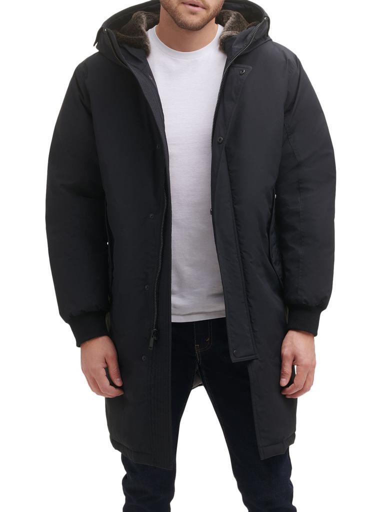商品Cole Haan|Heavy Tech Faux-Fur Hooded Parka,价格¥2421,第1张图片