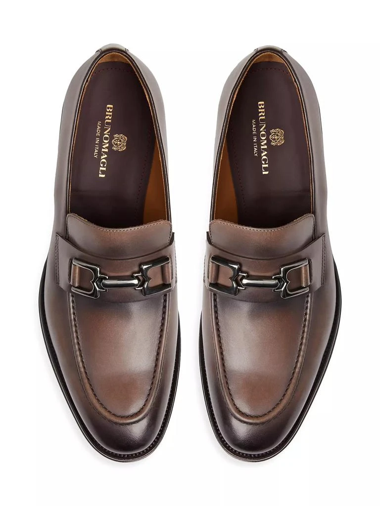 商品Bruno Magli|Alpha Leather Loafers,价格¥2933,第4张图片详细描述