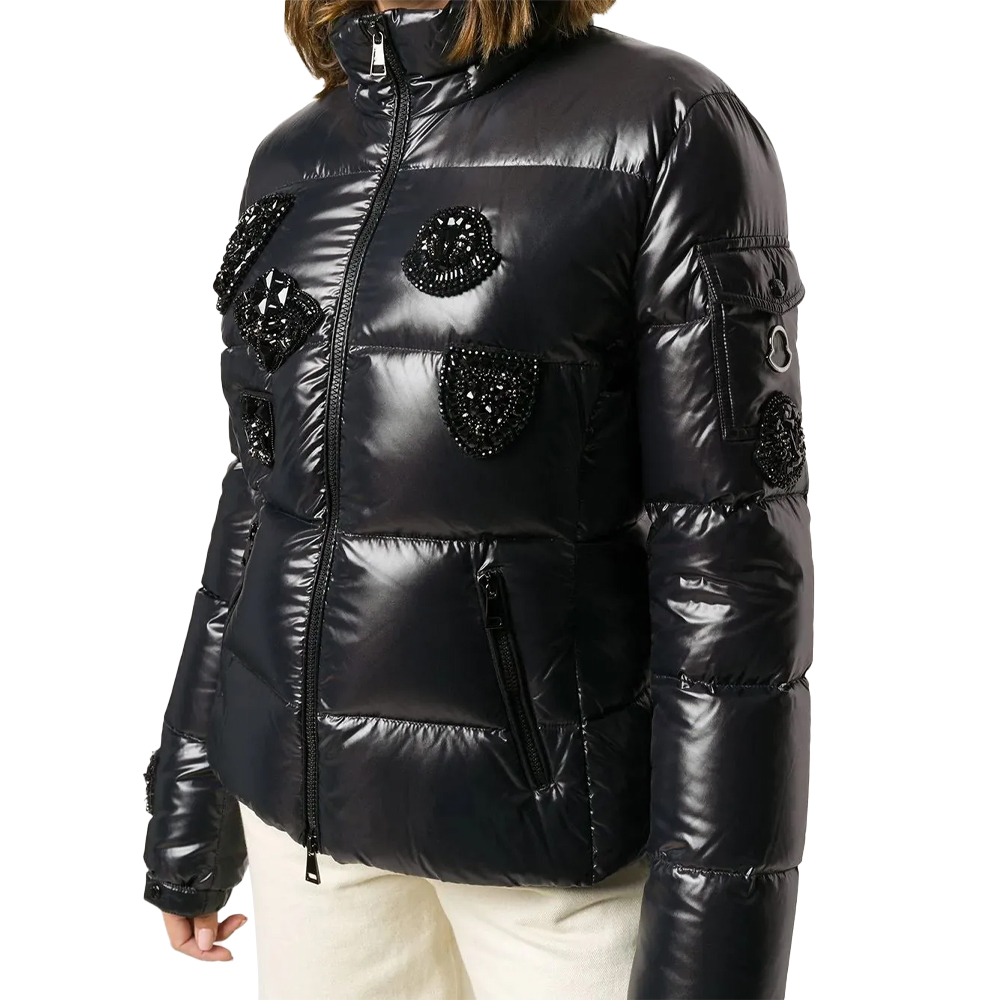 MONCLER 女黑色女士羽绒服 1A51A20-C0064-999商品第3张图片规格展示