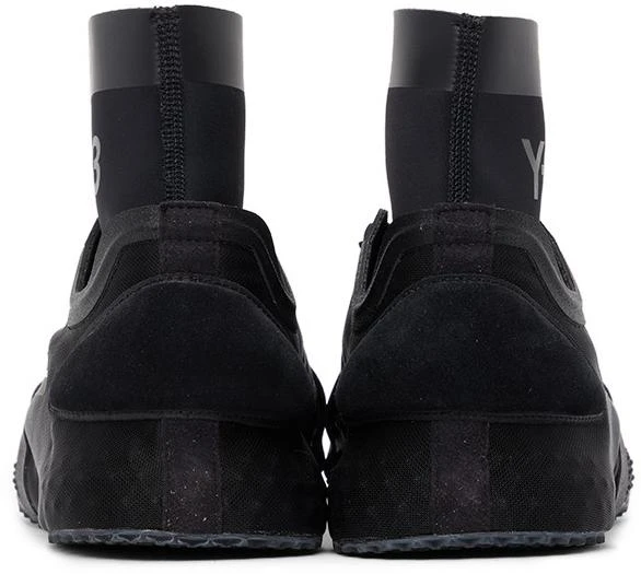 商品Y-3|Black Mesh Runner 4D Low Sneakers,价格¥1134,第4张图片详细描述