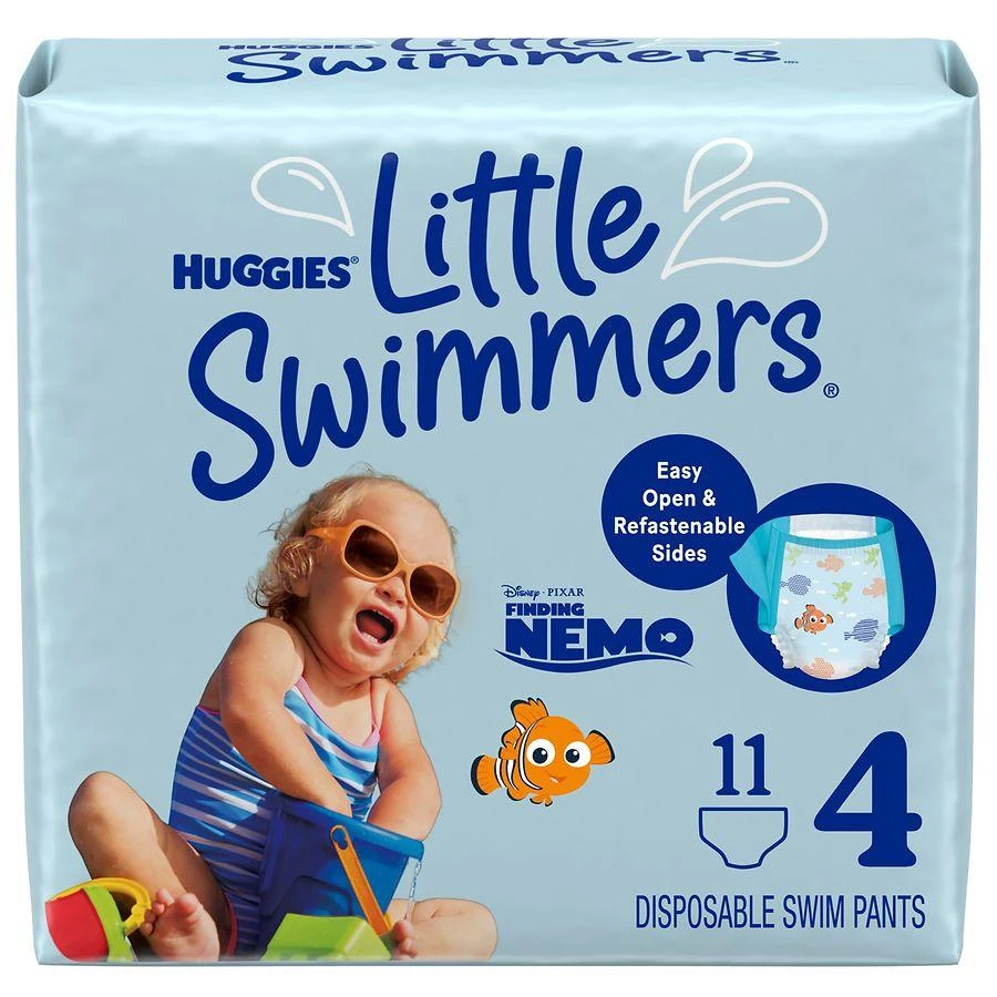 商品Huggies|Disposable Swim Diapers Size 4 (22-37 lbs),价格¥67,第1张图片详细描述