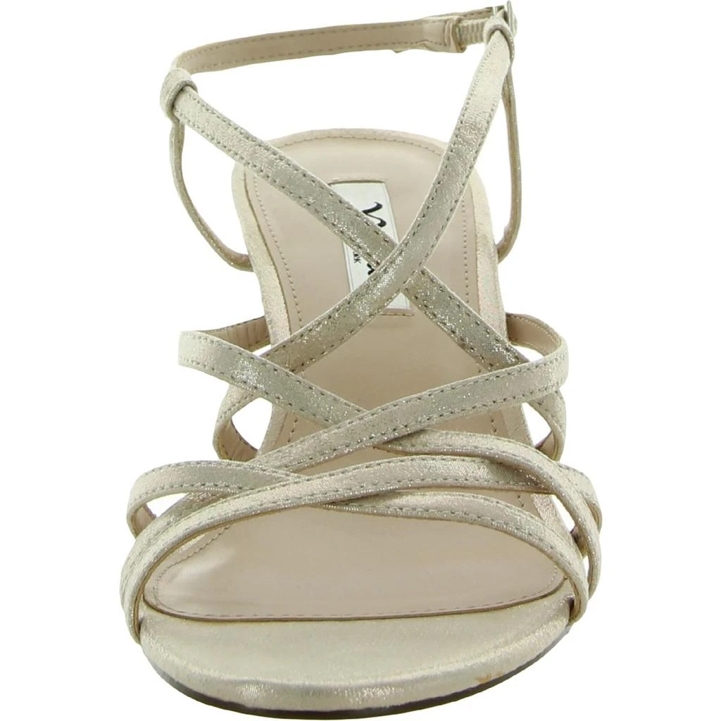 商品Nina|Neptune Womens Leather Open Toe Strappy Sandals,价格¥193,第3张图片详细描述