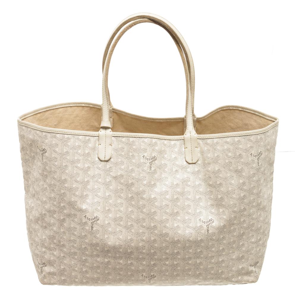 Goyard White St. Louis Tote Bag PM商品第2张图片规格展示