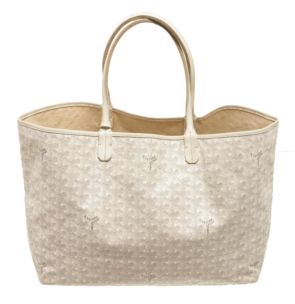 商品[二手商品] Goyard|Goyard White St. Louis Tote Bag PM,价格¥15696,第2张图片详细描述