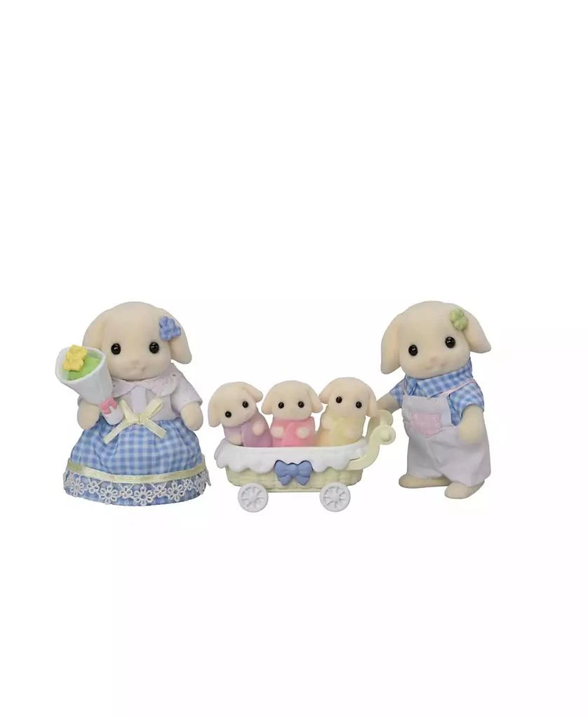 商品Calico Critters|Flora Rabbit Family, Set of 4 Collectible Doll Figures,价格¥193,第1张图片