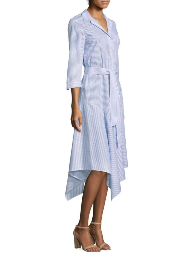 商品Lafayette 148 New York|Stripe Handkerchief Shirtdress,价格¥1500,第1张图片