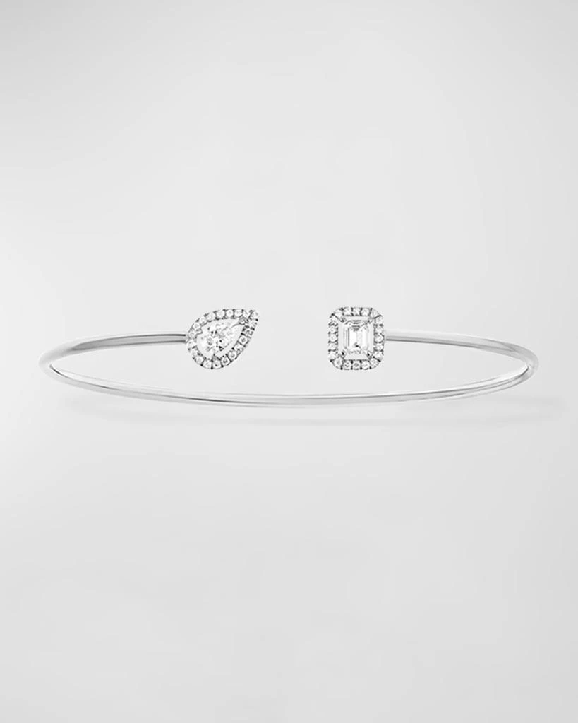 商品Messika|My Twin 18K White Gold Thin Bangle Bracelet,价格¥29106,第1张图片