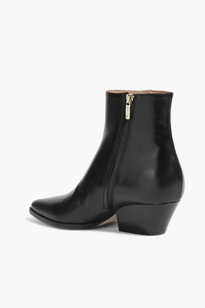 商品Sergio Rossi|Carla leather ankle boots,价格¥2808,第3张图片详细描述