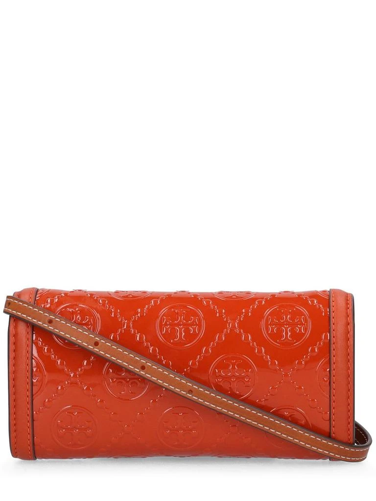 商品Tory Burch|T Monogram Leather Crossbody Wallet,价格¥2270,第4张图片详细描述