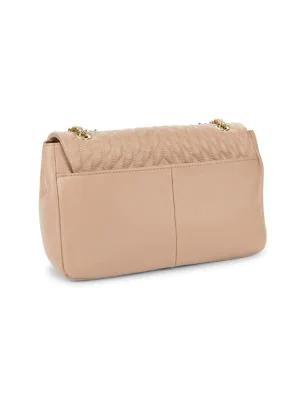 商品Karl Lagerfeld Paris|Agyness Quilted Leather Shoulder Bag,价格¥1338,第6张图片详细描述