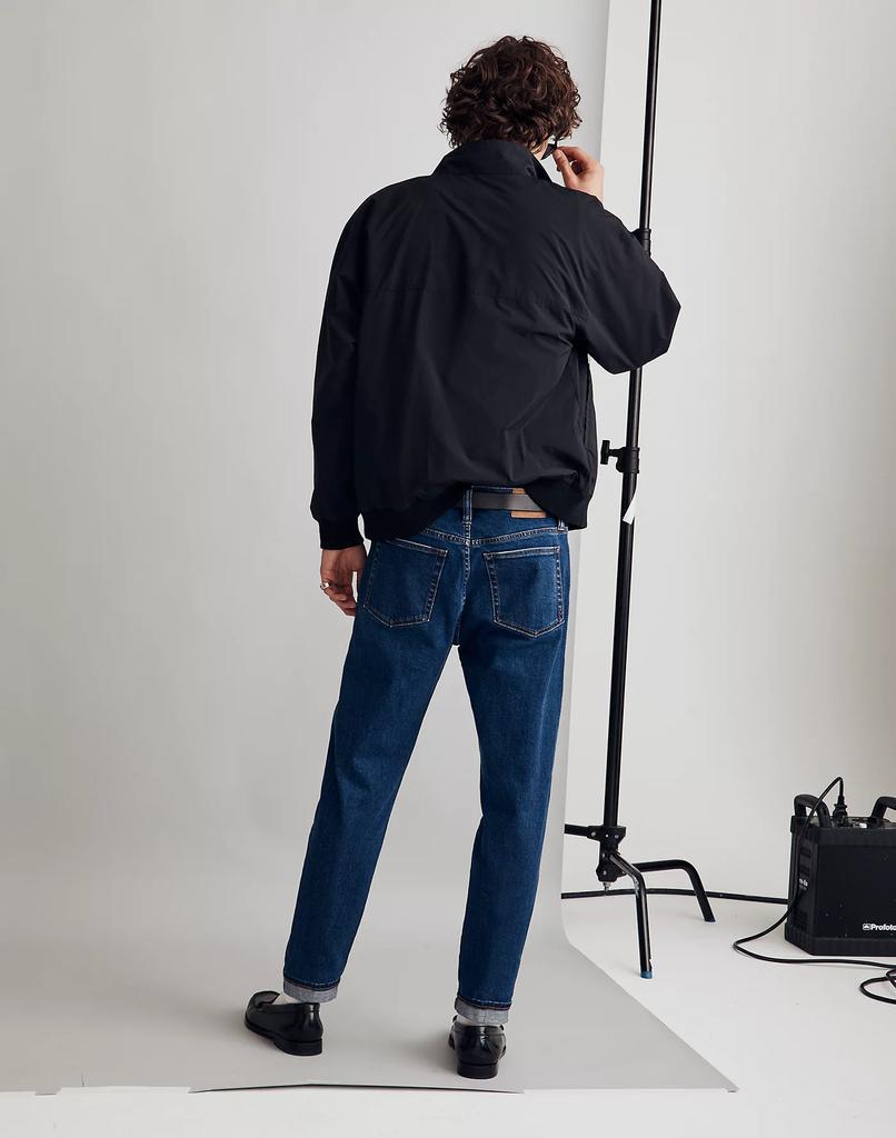 商品Madewell|Relaxed Taper Selvedge Jeans in Belcourt Wash,价格¥1257,第4张图片详细描述