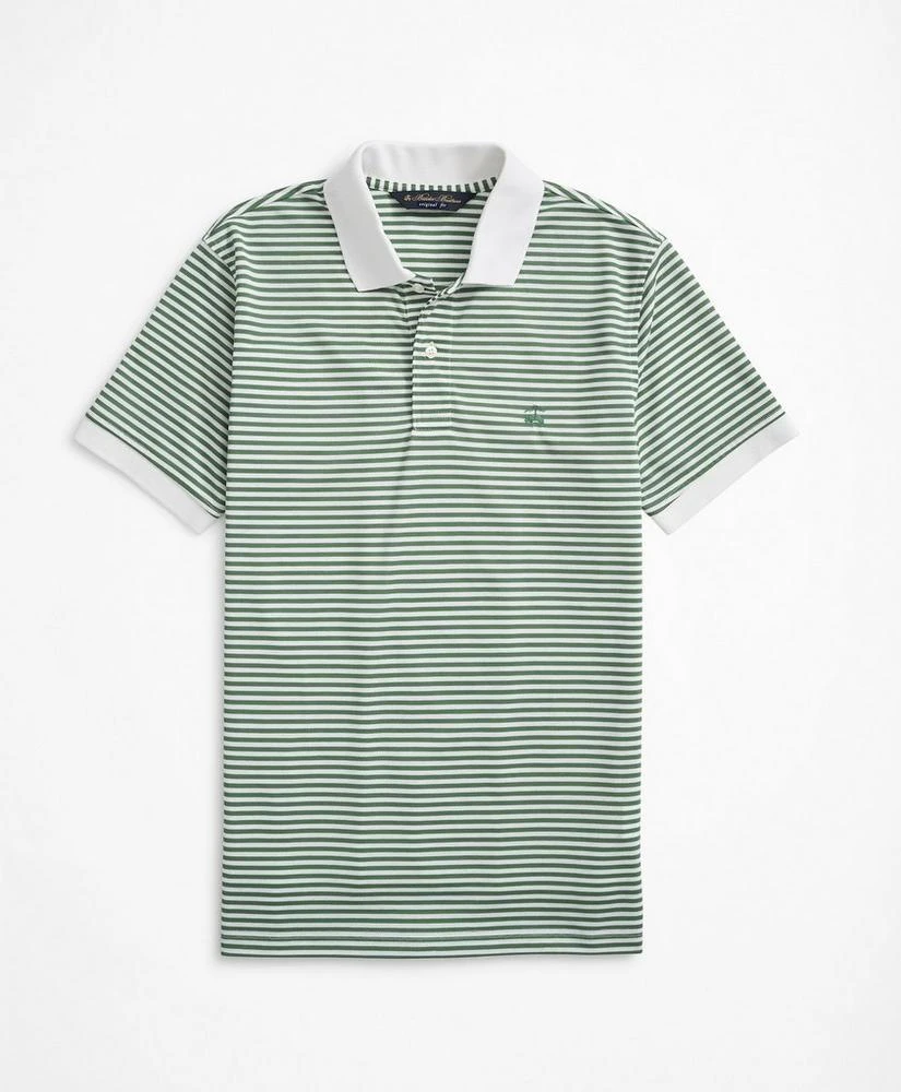 商品Brooks Brothers|Golden Fleece® Original Fit Stretch Pique Feeder Stripe Polo Shirt,价格¥328,第1张图片