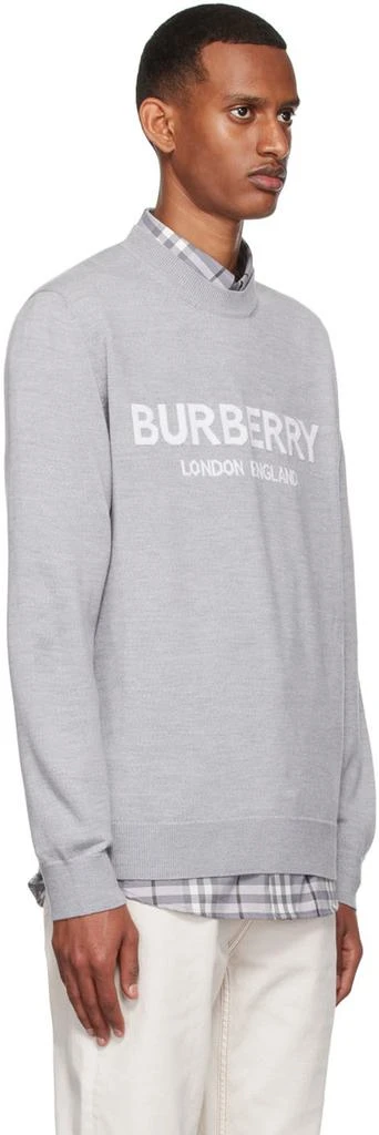 商品Burberry|Gray Fennell Sweater,价格¥8044,第2张图片详细描述