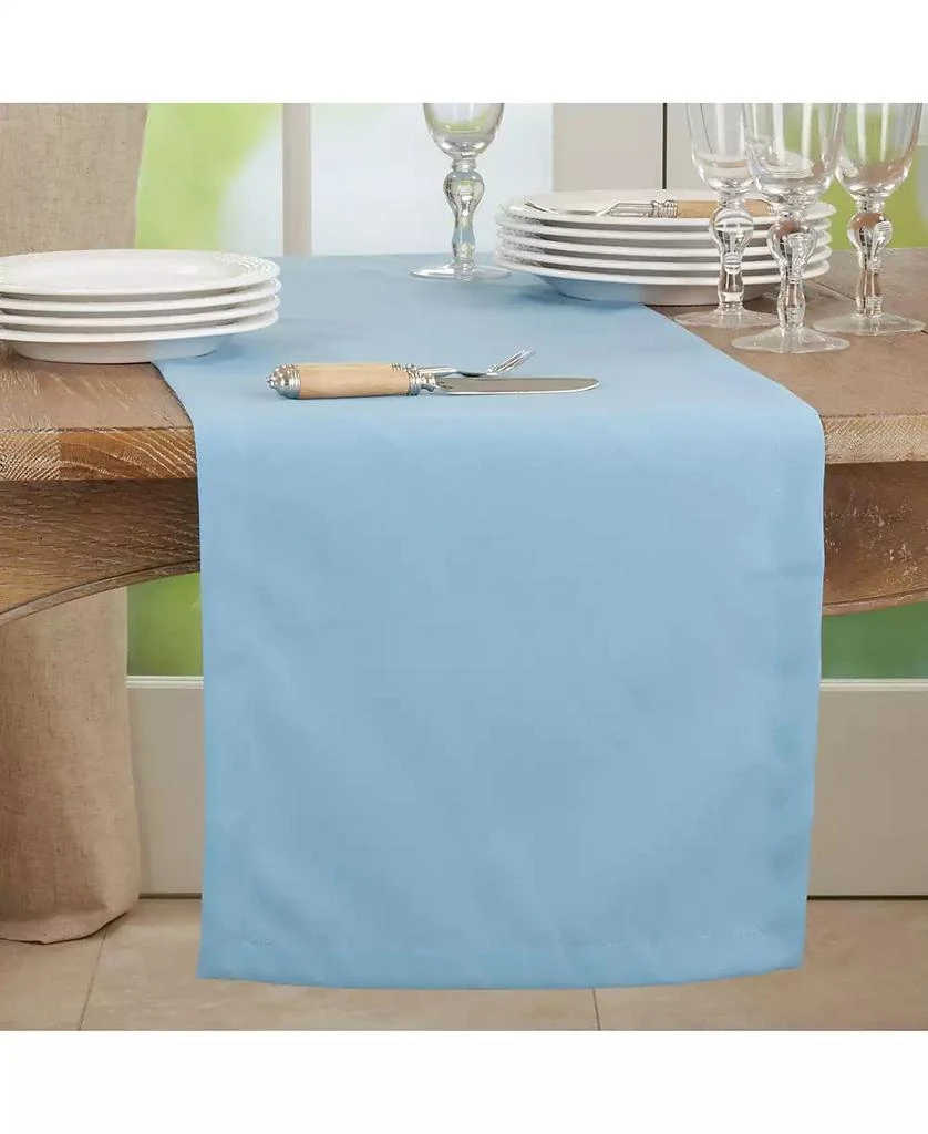 商品Saro Lifestyle|Everyday Design Solid Color Table Runner, 120" x 16",价格¥164,第3张图片详细描述