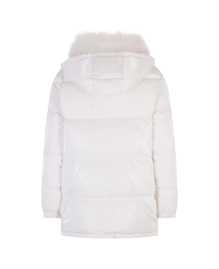 Woman White Hanau Short Down Jacket商品第2张图片规格展示