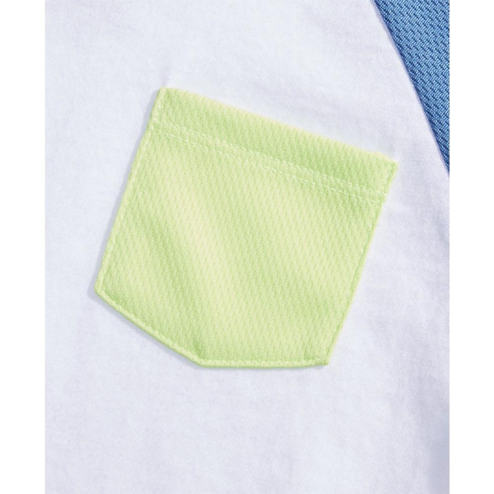 商品First Impressions|Baby Boys Colorblocked T-Shirt, Created for Macy's,价格¥29,第5张图片详细描述