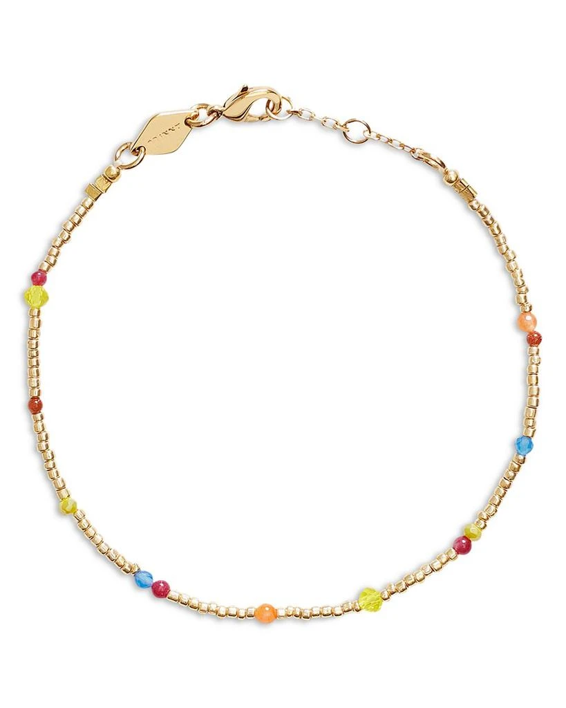 商品Anni Lu|Golden Sands Beaded Bracelet in 18K Gold Plated,价格¥588,第1张图片