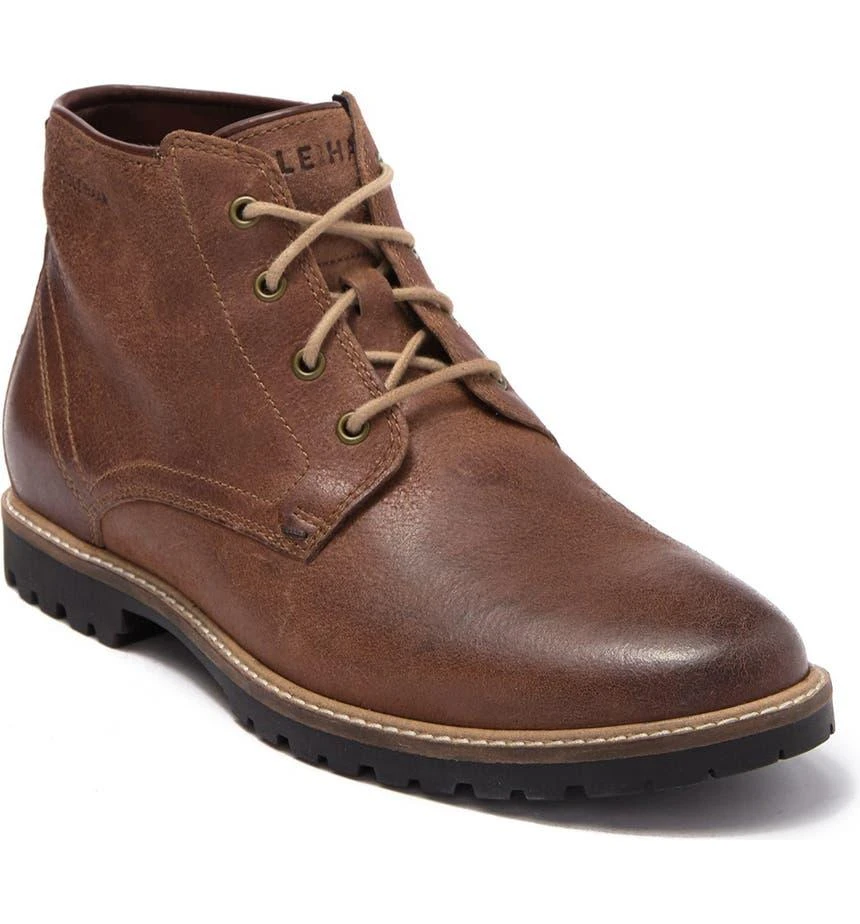 商品Cole Haan|Nathan Leather Chukka Boot,价格¥834,第1张图片