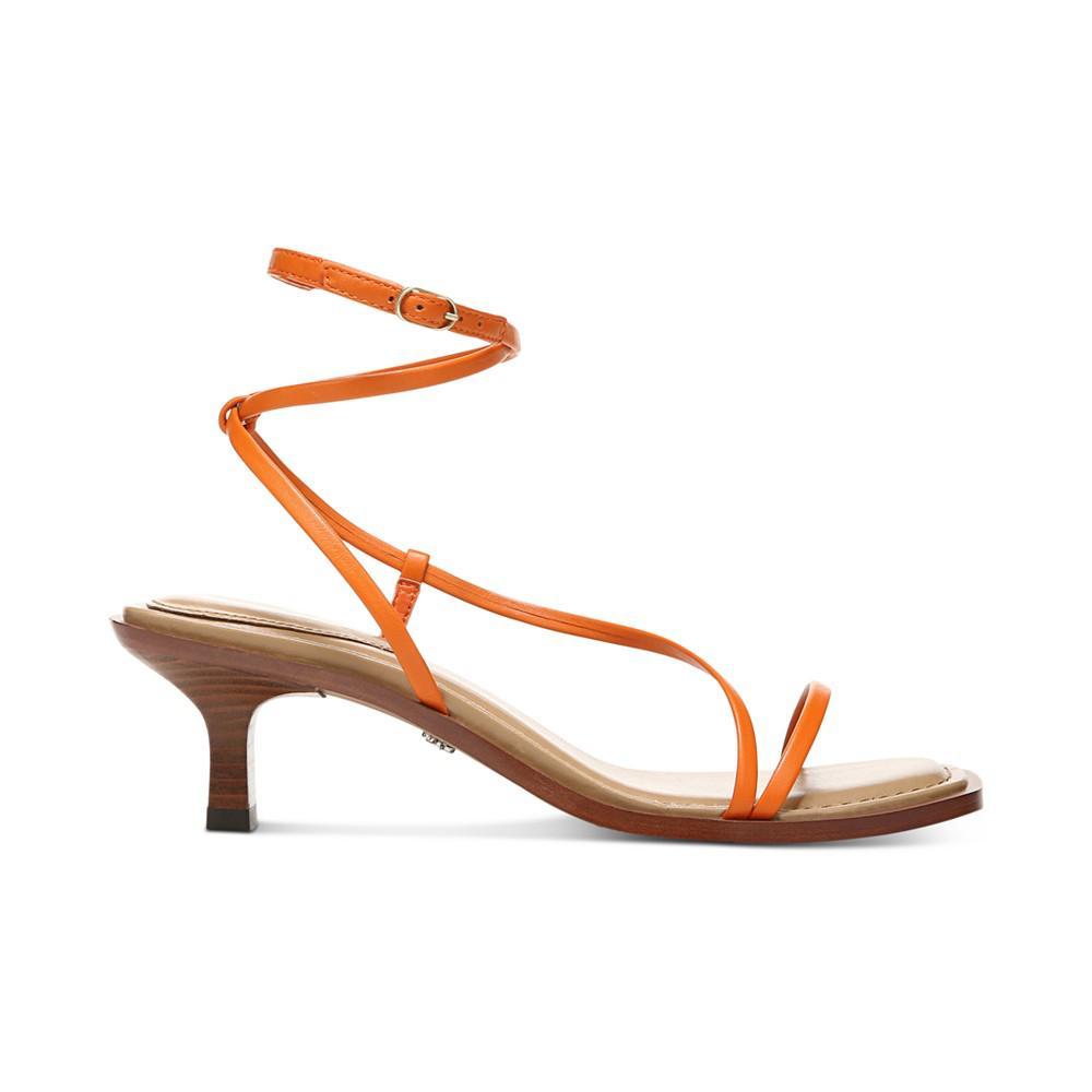 商品Sam Edelman|Women's Dominique Strappy Kitten-Heel Sandals,价格¥740,第4张图片详细描述