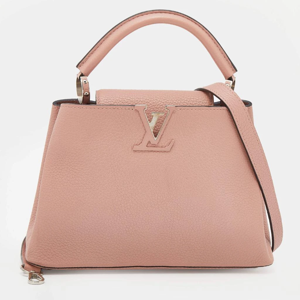 商品[二手商品] Louis Vuitton|Louis Vuitton Magnolia Taurillon Leather Capucines BB Bag,价格¥24795,第1张图片