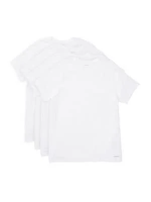 商品Calvin Klein|4 Pack Classic Fit Tee,价格¥109,第3张图片详细描述