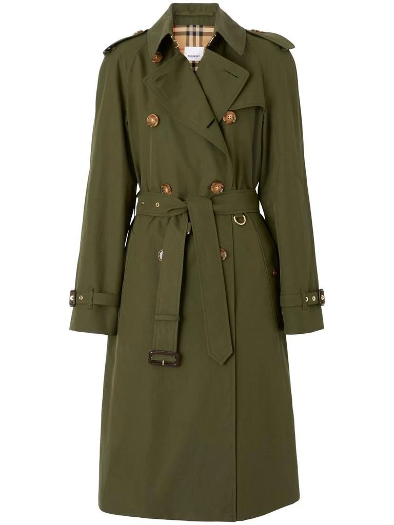 商品Burberry|Burberry - Waterloo Gabardine trench,价格¥17219,第1张图片