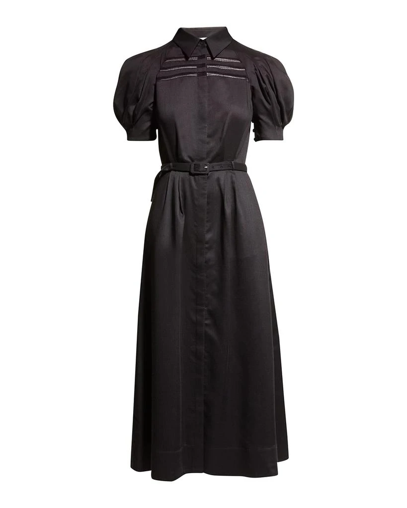 商品Gabriela Hearst|Sen Belted Shirtdress,价格¥5186,第2张图片详细描述