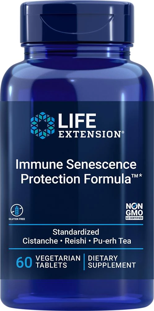 商品Life Extension|Life Extension Immune Senescence Protection Formula™ (60 tablets, Vegetarian),价格¥207,第1张图片